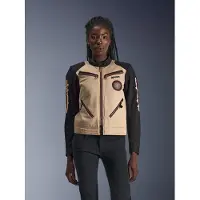 Alpinestars Stella Grace Damen Motorrad Textiljacke, beige/schwarz, XS