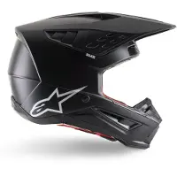 Alpinestars S-M5 Solid Helm ECE 22.06 Black Matt, Größe: XS