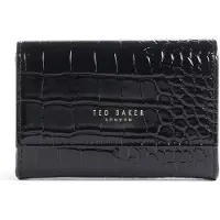 Ted Baker Geldbörse Valliaa Croc Effect Small Purse Black schwarz