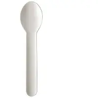 Papstar Papier-Kaffeel”ffel "pure", L„nge: 130 mm, weiá