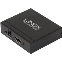 Lindy 38158, HDMI, 2x HDMI, 3840 x 20160 Pixel, 1920 x 1080 (HD 1080), 3840 x 2160, 1080p, 2160p