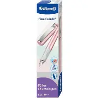 Pelikan Füller Pina Colada rose metallic 1+1 TP/FS blau Faltschachtel