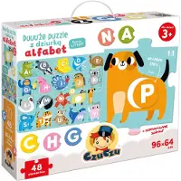Czuczu Alphabet Grosses Puzzle Mit Einem Loch 3+