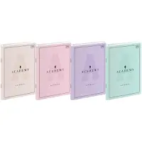 Interdruk Notizbuch A5/60K Linie Academy Pastel (10 Stück)