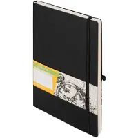 ANTRA Notizen A5 Grid Impression Schwarz ANTRA
