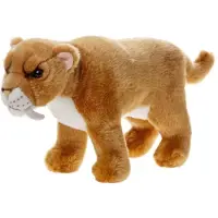 Beppe Plüschtiger mit Säbelzähnen, 33 cm, realistisch