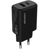 Canyon charger OnCharge 200 20W 1xPD 1xQC EU Black