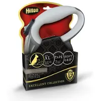 Hilton Smart Dog Tape XL Brązowo-Beżowa Smycz Automatyczna 7m Dla Psa Do 40kg