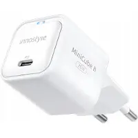 Innostyle MiniCube II USB-C Ladegerät 20W PD Schnellladegerät Weiß