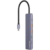 Canyon DS-17, USB Typ-C, HDMI, USB 3.2 Gen 1 (3.1 Gen 1) Type-A, USB Typ-C, MicroSD (TransFlash), 10000 Mbit/s, 60 Hz, 3840 x 2160 Pixel