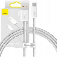 Baseus Dynamic Series USB auf USB-C Kabel 100W, 2m, Weiß (Modell: CALD000702)