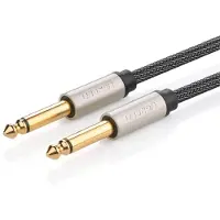 UGREEN 10636, 6.35mm, Männlich, 6.35mm, Männlich, 1 m, Schwarz