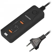 Canyon H-10, Drinnen, AC, 12 V, 3 A, 1,1 m, Schwarz