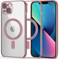 Tech-Protect MagShine Line MagSafe case for iPhone 13 - pink