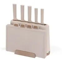 Maestro MR-1412-BEIGE, Messer-Set, Edelstahl, 20,3 cm, 20,3 cm, 20,3 cm, 12,7 cm