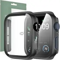 Tech-Protect Išmaniojo laikrodžio Apple 4/5/6/SE ekrano rėmelis, Juodos spalvos, 44mm