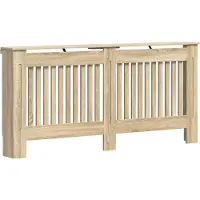 vidaXL Heizkörperverkleidung 172x19x81 cm Holzwerkstoff