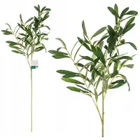 Party Deco Künstlicher Olivenzweig Grün 91 cm – Realistische Kunstpflanze für Dekoration