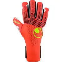 Uhlsport Torwarthandschuhe FM ZNE Absolutgrip HN 101141501 8.5 - Fluo Rot/Weiß/Fluo Gelb - 8.5