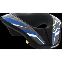Alpinestars Sequence Jugend-Nackenprotektor Black Anthracite Blue, Größe: L/XL