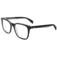 Rag&Bone RNB7026/G Herren-Brille inkl. Gläser Vollrand Quadratisch Acetat-Gestell 53/19/145, schwarz