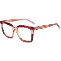 Missoni Damen MIS 0173 HT8 Rahmen von BRILLEN Acetat Rosa Quadratisch