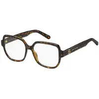 Marc Jacobs Damen MARC 725 086 Rahmen von BRILLEN Injiziert Havanna Quadratisch