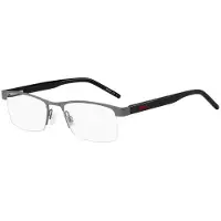 HUGO BOSS Hugo HG 1199 53/19/145 Brille Matte dunkles Ruthenium Metallrahmen HERREN HG 1199
