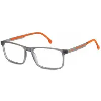 Carrera 8920 55/16/145 Graue Polyamidrahmen Brille MAN 8920