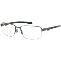 Under Armour UA 5062/G 54/17/140 Brille Matte dunkles Ruthenium Blau Metallrahmen HERREN UA 5062/G