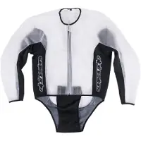 Alpinestars Racing Regenjacke, transparent, XL