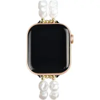 IDEAL OF SWEDEN Beaded Watch Band für Apple Watch | 38/40/41/42 mm - Classy White Pearl