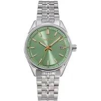 Dugena Damen-Armbanduhr Pretty, Quarzwerk, Datumsanzeige, wasserdicht, 10 bar