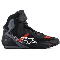 Alpinestars Faster-3 Rideknit Schuhe Black Gray Bright Red