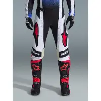 Alpinestars 2026 Techstar Knif Hose Black White Red, Größe: 30