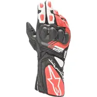 Alpinestars SP-8 V3 Handschuhe Black White Red Fluo, Größe: XL