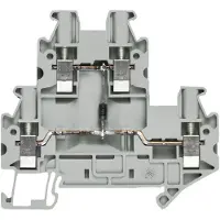 Siemens 8WH1020-5AF00 Doppelstock-Diodenklemme mit Schraubanschluss Klemmengröße 2,5mm2 Klemmenbreite 8WH10205AF00 - 50 Stück