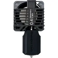 Bambu Lab 0.4mm Complete Hotend Assembly with Hardend Steel Nozzle - X1/X1C