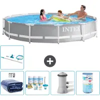 Intex Prism Frame Pool Rund - 366x76 cm - 6-teilig S31903