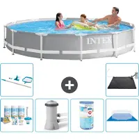 Intex Prism Frame Pool Rund - 366x76 cm - 7-teilig S31944