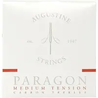 Augustine Paragon Rotes Saitenset für Konzertgitarre mittlere Spannung