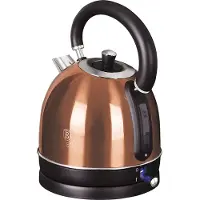 Berlinger Haus Wasserkocher 1,8L BH-9335 Rose Gold Edelstahl 2200W ergonomisch mit LED-Lampe und integriertem Messbecher