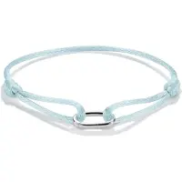 Thomas Sabo Textilarmband türkis Connect Silber