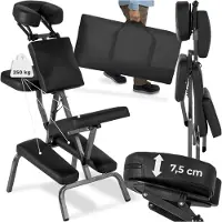 TecTake Massagestuhl klappbar 80 x 50 x 105 cm