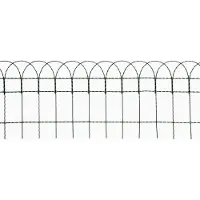 Floraworld Knotengeflecht-Zaun 10 m x 65 cm moosgrün