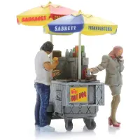 Artitec Fertigmodell Hot Dog wagen + 2 Figuren 387.625