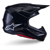 Alpinestars S-M7 Schwarz Motocrosshelm Größe XS
