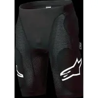Alpinestars A-Impact Plasma Protektorenshorts Black White, Größe: XXL