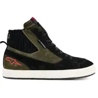 Alpinestars Stated Wasserdicht Schuhe Military Green Black Off White