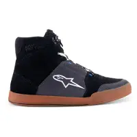 Alpinestars Chrome Schuhe Black Asphalt Gum Blue